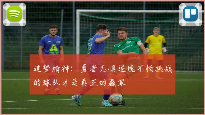 追梦精神：勇者无惧逆境不怕挑战的球队才是真正的赢家